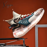 Xajzpa - Shoes Men Sneakers Male Casual Mens Tenis Luxury Shoes Trainer Race Breathable Fashion