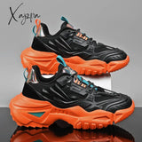 Xajzpa - Shoes Men Sneakers Male Casual Mens Tenis Luxury Shoes Trainer Race Breathable Fashion