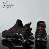 Xajzpa - Shoes Men Sneakers Male Casual Mens Tenis Luxury Shoes Trainer Race Breathable Fashion