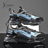 Xajzpa - Shoes Men Sneakers Male Casual Mens Tenis Luxury Shoes Trainer Race Breathable Fashion