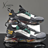 Xajzpa - Shoes Men Sneakers Male Casual Mens Tenis Luxury Shoes Trainer Race Breathable Fashion