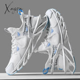 Xajzpa - Shoes Men Sneakers Male Casual Mens Tenis Luxury Shoes Trainer Race Breathable Fashion