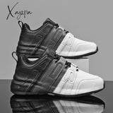 Xajzpa - Shoes Men Sneakers Male Casual Mens Tenis Luxury Shoes Trainer Race Breathable Fashion