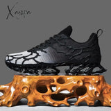 Xajzpa - Shoes Men Sneakers Male Casual Mens Tenis Luxury Shoes Trainer Race Breathable Fashion