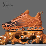 Xajzpa - Shoes Men Sneakers Male Casual Mens Tenis Luxury Shoes Trainer Race Breathable Fashion