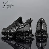 Xajzpa - Shoes Men Sneakers Male Casual Mens Tenis Luxury Shoes Trainer Race Breathable Fashion