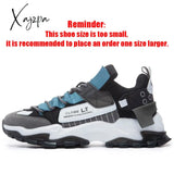 Xajzpa - Shoes Men Sneakers Male Casual Mens Tenis Luxury Shoes Trainer Race Breathable Fashion