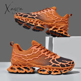 Xajzpa - Shoes Men Sneakers Male Casual Mens Tenis Luxury Shoes Trainer Race Breathable Fashion