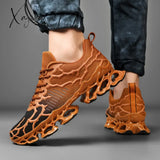 Xajzpa - Shoes Men Sneakers Male Casual Mens Tenis Luxury Shoes Trainer Race Breathable Fashion