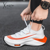 Xajzpa - Shoes Men Sneakers Male Casual Mens Tenis Luxury Shoes Trainer Race Breathable Fashion