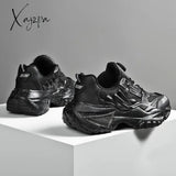 Xajzpa - Shoes Men Sneakers Male Casual Mens Tenis Luxury Shoes Trainer Race Breathable Fashion