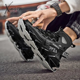 Xajzpa - Shoes Men Sneakers Male Casual Mens Tenis Luxury Shoes Trainer Race Breathable Fashion