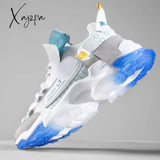 Xajzpa - Shoes Men Sneakers Male Casual Mens Tenis Luxury Shoes Trainer Race Breathable Fashion