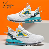 Xajzpa - Shoes Men Sneakers Male Casual Mens Tenis Luxury Shoes Trainer Race Breathable Fashion