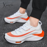 Xajzpa - Shoes Men Sneakers Male Casual Mens Tenis Luxury Shoes Trainer Race Breathable Fashion