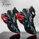 Xajzpa - Shoes men Sneakers Male casual Mens Shoes tenis Luxury shoes Trainer Race Breathable Shoes fashion loafers running Shoes for men