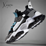 Xajzpa - Shoes men Sneakers Male casual Mens Shoes tenis Luxury shoes Trainer Race Breathable Shoes fashion loafers running Shoes for men