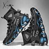 Xajzpa - Shoes men Sneakers Male casual Mens Shoes tenis Luxury shoes Trainer Race Breathable Shoes fashion loafers running Shoes for men