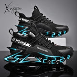 Xajzpa - Shoes Men Sneakers Male Casual Mens Tenis Luxury Shoes Trainer Race Breathable Fashion