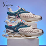 Xajzpa - Shoes Men Sneakers Male Casual Mens Tenis Luxury Shoes Trainer Race Breathable Fashion