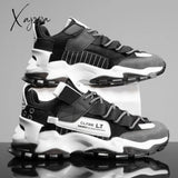 Xajzpa - Shoes Men Sneakers Male Casual Mens Tenis Luxury Shoes Trainer Race Breathable Fashion