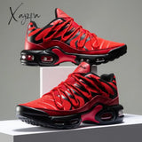 Xajzpa Shoes Men Sneakers Male Casual Mens Tenis Luxury Shoes Trainer Race Breathable Fashion