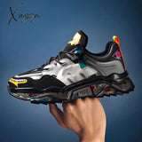 Xajzpa - Shoes Men Sneakers Male Casual Mens Tenis Luxury Shoes Trainer Race Breathable Fashion