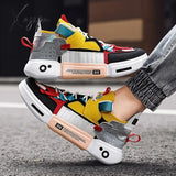 Xajzpa - Shoes Men Sneakers Male Casual Mens Tenis Luxury Shoes Trainer Race Breathable Fashion