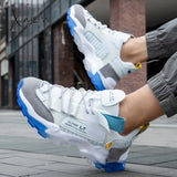 Xajzpa - Shoes Men Sneakers Male Casual Mens Tenis Luxury Shoes Trainer Race Breathable Fashion