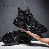 Xajzpa - Shoes Men Sneakers Male Casual Mens Tenis Luxury Shoes Trainer Race Breathable Fashion