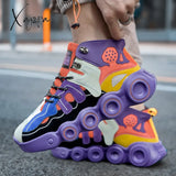 Xajzpa - Shoes Men Sneakers Male Casual Mens Tenis Luxury Shoes Trainer Race Breathable Fashion