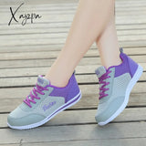 Xajzpa - Shoes Sneakers Women Plus Size Women Casual Shoes Outdoor Chunky Sneakers Trainers Platform Sneakers Flat Mujer Shoes Woman