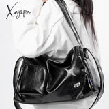 Xajzpa - Silver Y2K Tote Bags For Women Aesthetic Luxury Designer Large Capacity Shoulder Bag