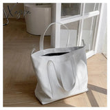 Xajzpa - Simple And Large-Capacity Handbag Female Summer New Trendy Fashion High-Quality