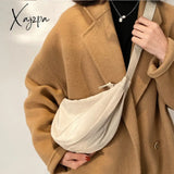 Xajzpa - Simple Design Women’s Messenger Bag Fashion Ladies Nylon Hobos Small Shoulder Bags