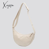 Xajzpa - Simple Design Women’s Messenger Bag Fashion Ladies Nylon Hobos Small Shoulder Bags