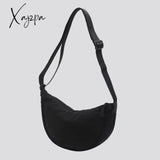 Xajzpa - Simple Design Women’s Messenger Bag Fashion Ladies Nylon Hobos Small Shoulder Bags