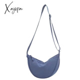 Xajzpa - Simple Design Women’s Messenger Bag Fashion Ladies Nylon Hobos Small Shoulder Bags