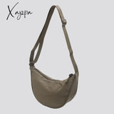 Xajzpa - Simple Design Women’s Messenger Bag Fashion Ladies Nylon Hobos Small Shoulder Bags