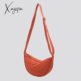 Xajzpa - Simple Design Women’s Messenger Bag Fashion Ladies Nylon Hobos Small Shoulder Bags