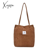 Xajzpa - Simple Women Package Print Cute Bear Canvas Bag Handbags Japanese Literary Shoulder Casual