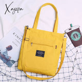 Xajzpa - Simple Women Package Print Cute Bear Canvas Bag Handbags Japanese Literary Shoulder Casual