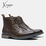 Xajzpa - Size 7~13 Men Boots New Arrival Fashion Brand Comfortable Ankle For #Al633