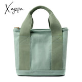 Xajzpa - Small Bag With Zipper This Thousand Layer Lady Single Shoulder Portable Thickened Canvas