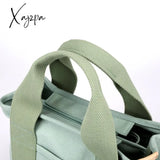 Xajzpa - Small Bag With Zipper This Thousand Layer Lady Single Shoulder Portable Thickened Canvas