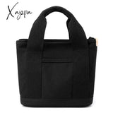 Xajzpa - Small Bag With Zipper This Thousand Layer Lady Single Shoulder Portable Thickened Canvas