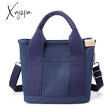 Xajzpa - Small Bag With Zipper This Thousand Layer Lady Single Shoulder Portable Thickened Canvas