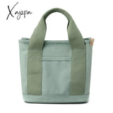 Xajzpa - Small Bag With Zipper This Thousand Layer Lady Single Shoulder Portable Thickened Canvas