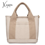 Xajzpa - Small Bag With Zipper This Thousand Layer Lady Single Shoulder Portable Thickened Canvas