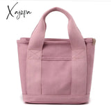 Xajzpa - Small Bag With Zipper This Thousand Layer Lady Single Shoulder Portable Thickened Canvas